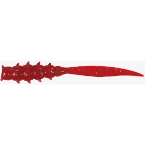 Vierme Jackall Good Meal Skinny Red Gold Flake 5cm 8buc/plic Vierme Jackall Good Meal Skinny Red Gold Flake 5cm 8buc/plic