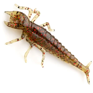 Creatura FISHUP Diving Bug, 5cm, Green Pumpkin Red & Black, 8buc/pac Creatura FISHUP Diving Bug, 5cm, Green Pumpkin Red & Black, 8buc/pac