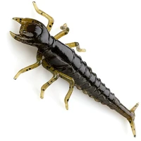 Creatura FISHUP Diving Bug, 5cm, Watermelon Brown Black, 8buc/pac Creatura FISHUP Diving Bug, 5cm, Watermelon Brown Black, 8buc/pac