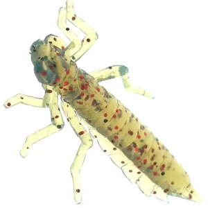 Creatura FISHUP Dragonfly, 2cm, Motor Oil Red, 12buc/pac