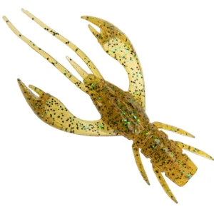 Creatura FISHUP Real Craw, 5cm, Caramel Green and Black, 7buc/pac