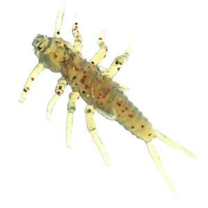 Creatura FISHUP Stonefly, 2.1cm, Motor Oil Red, 12buc/pac