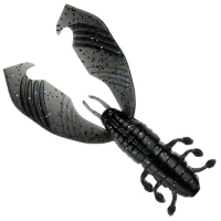 Creatura GUNKI Boogie Craw Vib, 7,5cm, 4.38g, Black Blue, 5buc/pac
