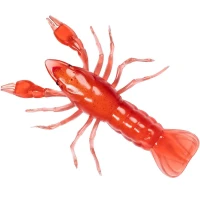 Creatura LIVE TARGET Crawfish Unrigged, Red / Red, 9.7cm, 9.7g, 5buc/pac