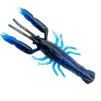 Creatura Savage Gear 3d Crayfish Rattling, Culoare Blue Black, 6.7cm, 2.9g, 8buc/pac