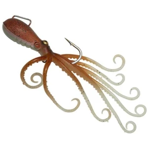 Creatura SAVAGE GEAR 3D Octopus, Brown Glow, 70g, 15cm, 1buc/pac Creatura SAVAGE GEAR 3D Octopus, Brown Glow, 70g, 15cm, 1buc/pac