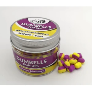 Dumbells C&B Pop-Ups, Ananas & Mulberry, 6mm