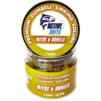 Premium Active Baits Dumbell, Sinking, Solubil, Miere & Vanilie, 7mm, 50ml