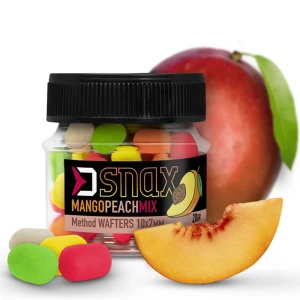 Wafters Delphin Mix D SNAX WAFT, Mango & Piersica, 10x7mm, 20g Wafters Delphin Mix D SNAX WAFT, Mango & Piersica, 10x7mm, 20g