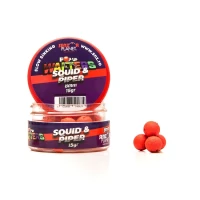 Wafters Senzor Squid Piper, Rosu, 8mm, 15g