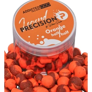 Boilies ADDICTED Carp Baits Precision Legend Half & Half, Orange, 20mm, 100g