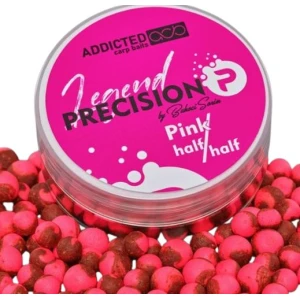 Boilies ADDICTED Carp Baits Precision Legend Half & Half, Pink, 20mm, 100g