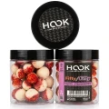 Boilies Critic Echilibrat HOOKBAITS Fifty-Fifty, Squid&Strawberry, 16/20mm, 250ml