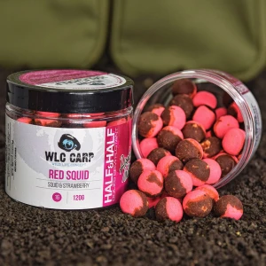 Boilies WLC Half Half Red Squid, 16mm, 120g