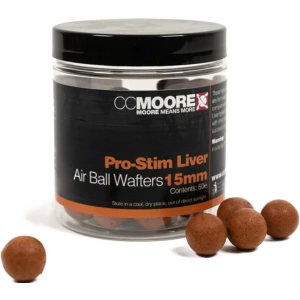 Boilies Wafters CC Moore Pro Stim Air Ball, Liver, 15mm, 50buc Boilies Wafters CC Moore Pro Stim Air Ball, Liver, 15mm, 50buc