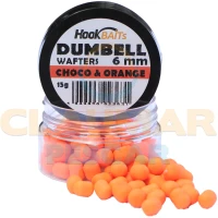 Critic Echilibrat Hook Baits Dumbell Wafters, Ciocolata & Portocala, 6mm, 15ml Critic Echilibrat Hook Baits Dumbell Wafters, Ciocolata & Portocala, 6mm, 15ml