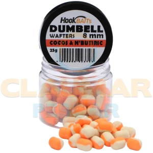 Critic Echilibrat Hook Baits Dumbell Wafters, Cocos & N-Butyric, 8mm, 25ml Critic Echilibrat Hook Baits Dumbell Wafters, Cocos & N-Butyric, 8mm, 25ml