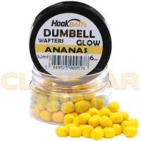 Critic Echilibrat Hook Baits Dumbell Wafters Glow, Ananas, 6mm, 30ml
