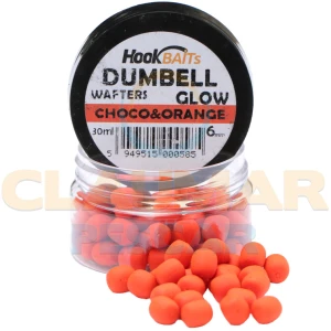 Critic Echilibrat Hook Baits Dumbell Wafters Glow, Ciocolata & Portocala, 6mm, 30ml Critic Echilibrat Hook Baits Dumbell Wafters Glow, Ciocolata & Portocala, 6mm, 30ml
