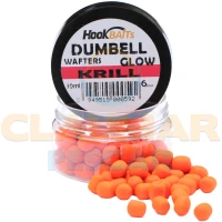 Critic Echilibrat Hook Baits Dumbell Wafters Glow, Krill, 6mm, 30ml