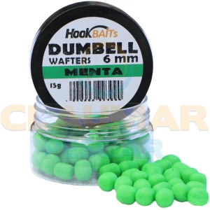 Critic Echilibrat Hook Baits Dumbell Wafters, Menta, 6mm, 15ml