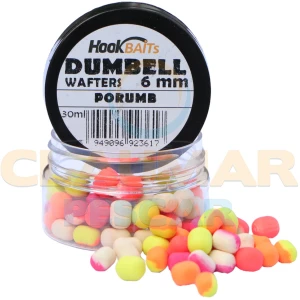 Critic Echilibrat Hook Baits Dumbell Wafters, Porumb, 6mm, 15ml