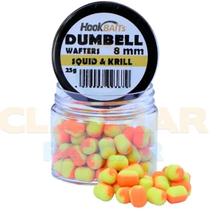 Critic Echilibrat Hook Baits Dumbell Wafters, Squid & Krill, 8mm, 25ml Critic Echilibrat Hook Baits Dumbell Wafters, Squid & Krill, 8mm, 25ml