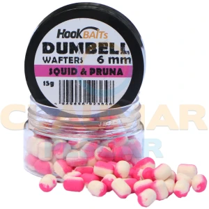 Critic Echilibrat Hook Baits Dumbell Wafters, Squid & Pruna, 6mm, 15ml Critic Echilibrat Hook Baits Dumbell Wafters, Squid & Pruna, 6mm, 15ml