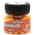Method Dumbell Carp Baits Addicted, Krill, Portocaliu, 6mm