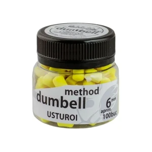Method Dumbell Carp Baits Addicted,  Usturoi, Galben, 6mm