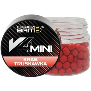 Mini Wafter FEEDER BAIT V4, Rac si Capsuna, 4mm, 25ml Mini Wafter FEEDER BAIT V4, Rac si Capsuna, 4mm, 25ml