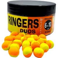 Ringers Duo Wafters Orange & Yellow, 6-10mm, 50g