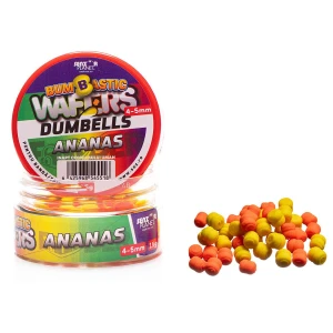 Wafter SENZOR Bumbastic Dumbells Pentru Banda, Ananas, 4-5mm, 15g Wafter SENZOR Bumbastic Dumbells Pentru Banda, Ananas, 4-5mm, 15g