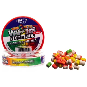 Wafter SENZOR Bumbastic Dumbells Pentru Banda, Squid Pruna, 6-8mm, 25g