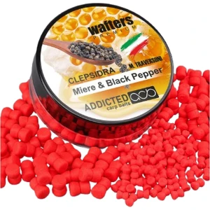 Wafters ADDICTED CARP BAITS Clepsidra Premium, Miere Black Pepper, 8mm, 40ml