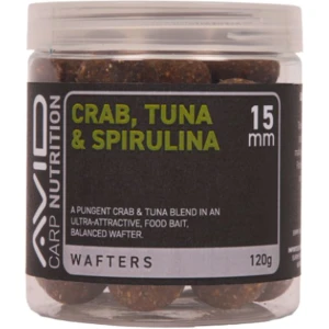Wafters AVID, Crab Tuna & Spirulina, 15mm, 120g