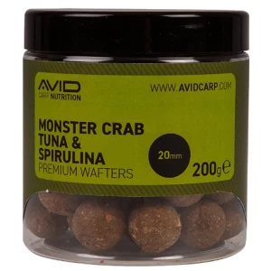 Wafters Avid Premium, Monster Crab-Tuna-Spirulina, 20mm, 200g Wafters Avid Premium, Monster Crab-Tuna-Spirulina, 20mm, 200g