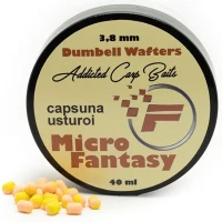 Wafters Dumbell Addicted Carp Baits Fantasy Capsuna & Usturoi, 3.8 mm