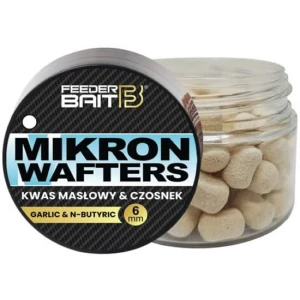 Wafters FEEDER BAIT Mikron, 6mm, 25ml, N-Butyric si Usturoi Wafters FEEDER BAIT Mikron, 6mm, 25ml, N-Butyric si Usturoi
