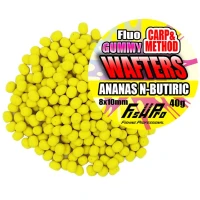 Wafters FISH PRO Carp&Method Gummy Fluo, Ananas N-Butyric, 8x10cm, 40g