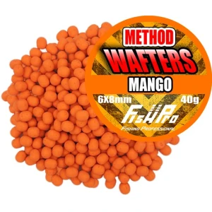 Wafters FISH PRO Carp & Method, Mango, 8x10cm, 40g Wafters FISH PRO Carp & Method, Mango, 8x10cm, 40g
