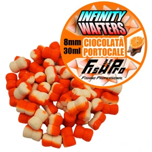 Wafters FISH PRO Infinity, Ciocolata Portocale, 8mm, 30ml