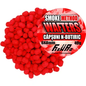 Wafters FISH PRO Method Smoke, Capsuni N-Butyric, 6x8cm, 40g Wafters FISH PRO Method Smoke, Capsuni N-Butyric, 6x8cm, 40g