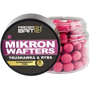 Wafters Feeder Bait Mikron 6mm, 25ml, Capsuna & Peste