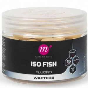 Wafters MAINLINE Fluoro White, ISO Fish, 15mm