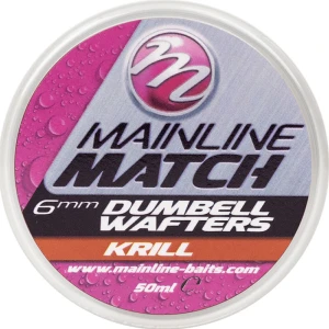 Wafters MAINLINE Match Dumbell, Red Krill, 6mm, 50ml Wafters MAINLINE Match Dumbell, Red Krill, 6mm, 50ml