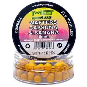 Wafters MG Dumbell Capsuna Banana LED, 8mm, 25g
