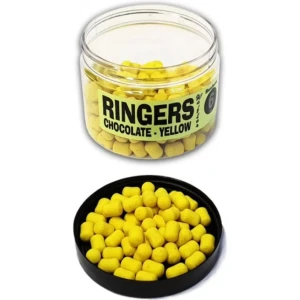 Wafters RINGERS Bandem, Yellow, Chocolate , 6mm, 70g