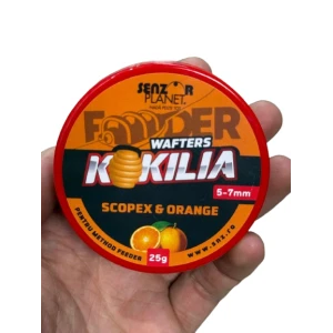 Wafters SENZOR Kokilia, Scopex Orange, 5-7mm, 25g