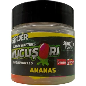 Wafters SENZOR Mucusori Artificial, Ananas, 5mm, 20buc